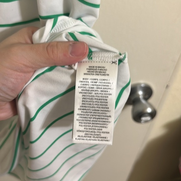 NWT Polo Ralph Lauren Performance Golf Button Down Striped Polo XXL - Picture 5 of 7